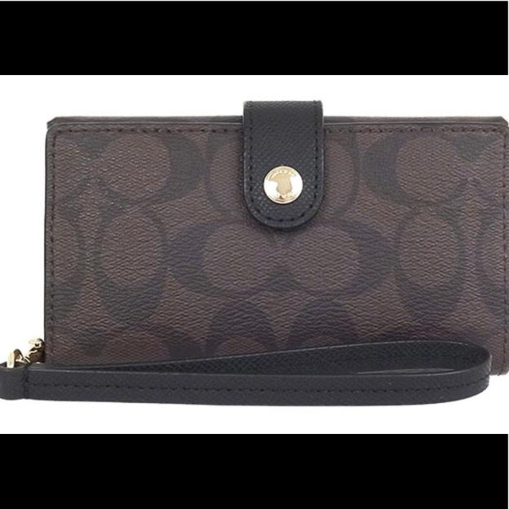 Coach Phone Wristlet